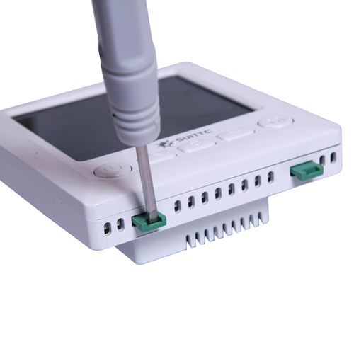 鑫源SUITTC电地暖可调温度控制器电采暖可编程温控器仪开关WK8719 - 图2