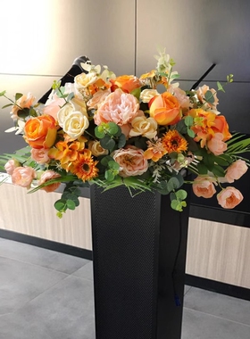 仿真花演讲台花束假花