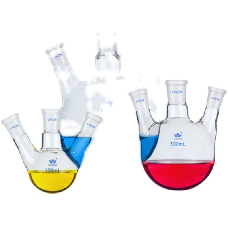 三口圆底烧瓶（默认斜口）25/50/100/250/500/1000/2000/5000ml,淘宝优惠券,粉丝福利购,淘宝优惠卷