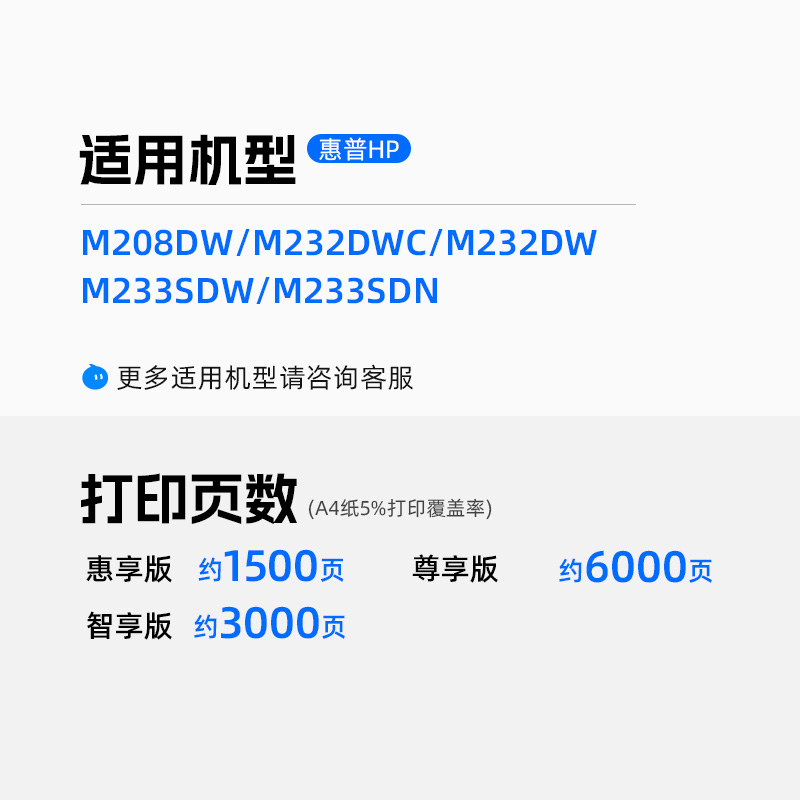 天色适用惠普M232dw硒鼓m233sdw硒鼓HP Laserjet MFP M232dwc M233sdn粉盒M208dw墨盒HP 137A/W1370A墨粉盒