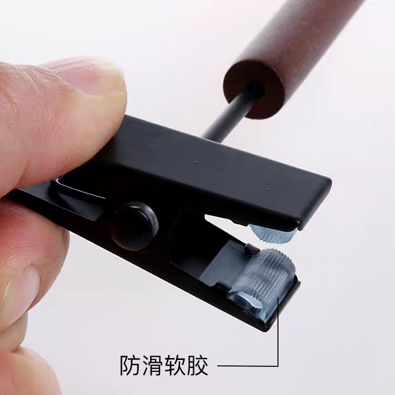 中古风实木榉木铁艺裤夹家用无痕防滑裙子裙架夹子家用多功能衣架,淘宝优惠券,粉丝福利购,淘宝优惠卷