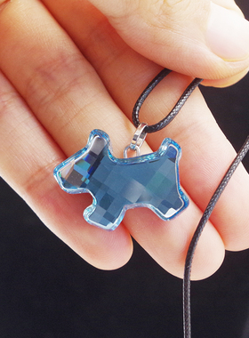 奥地利水晶项链吊坠同款