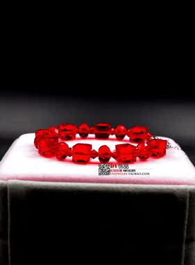 大红色结婚礼物喜庆风水晶手链