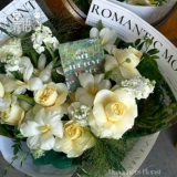 Упаковка, атмосферный постер, новая коллекция, букет