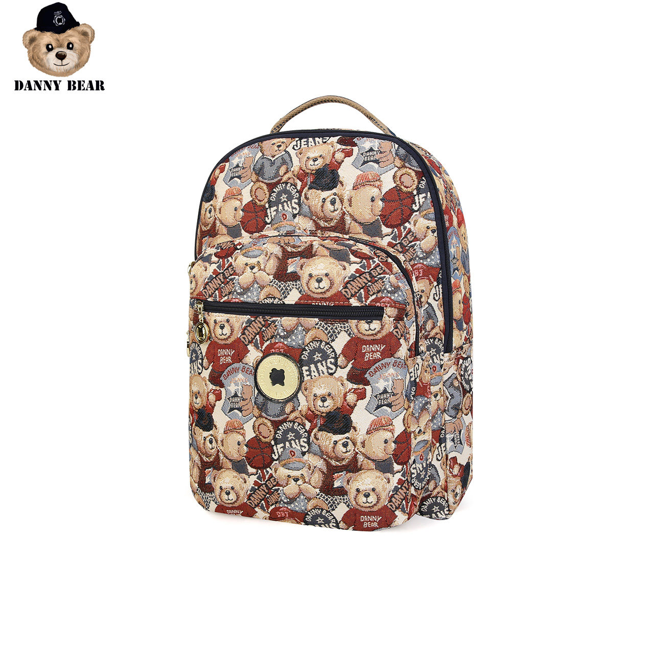 丹尼熊新款大容量旅行学院风电脑包 dannybear酷玛仕双肩背包