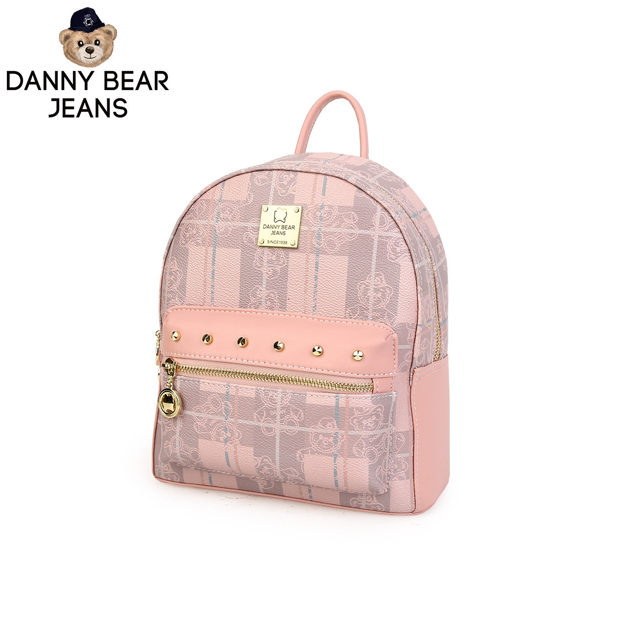 danny bear休闲布背包书包 dannybear酷玛仕双肩背包