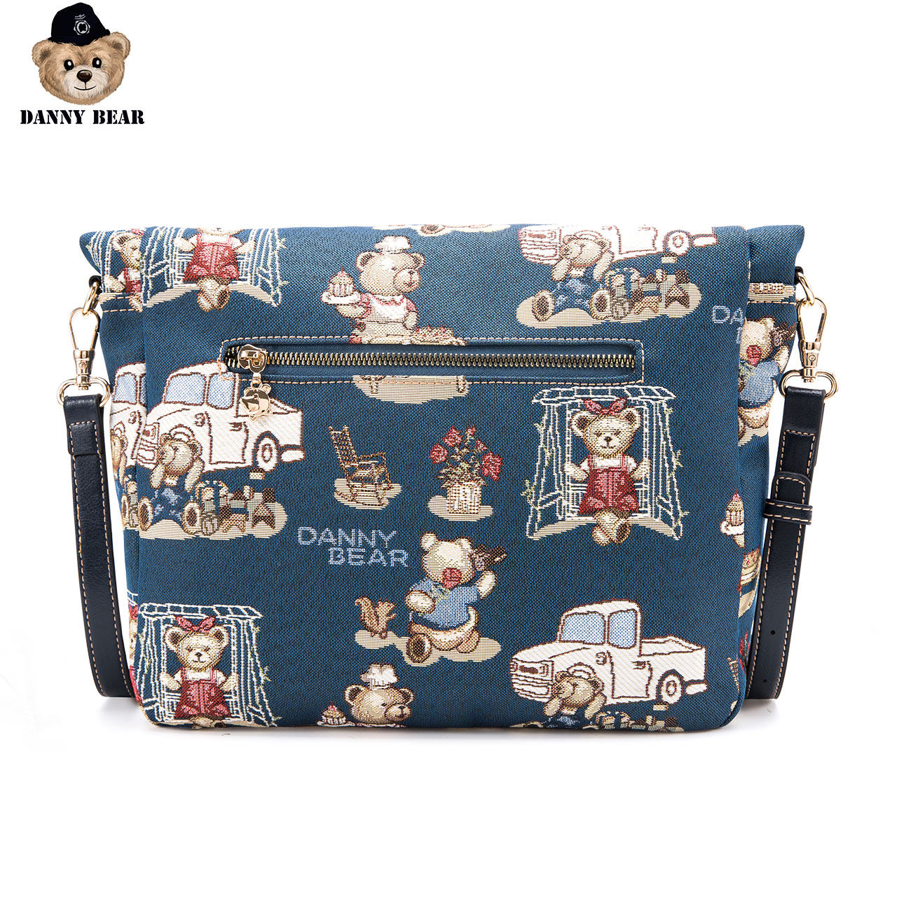 丹尼熊新斜挎单肩包女可放ipad dannybear酷玛仕女士包袋