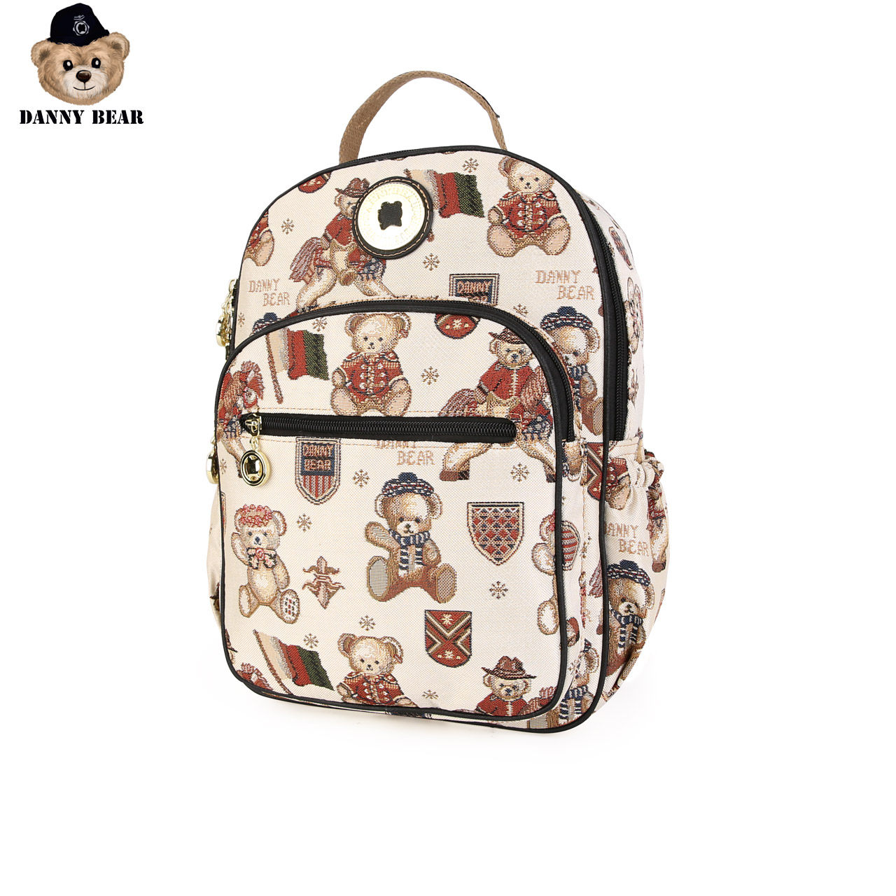 丹尼熊新品休闲初高中学生双肩包 dannybear酷玛仕双肩背包