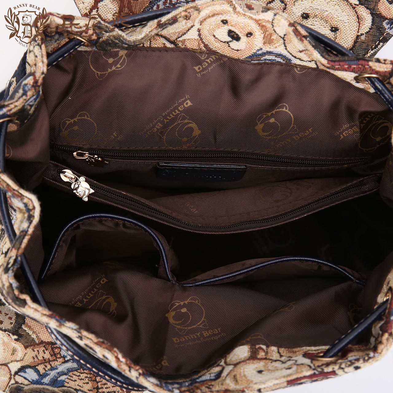 丹尼熊新品旅行女休闲精灵双肩包 dannybear酷玛仕双肩背包