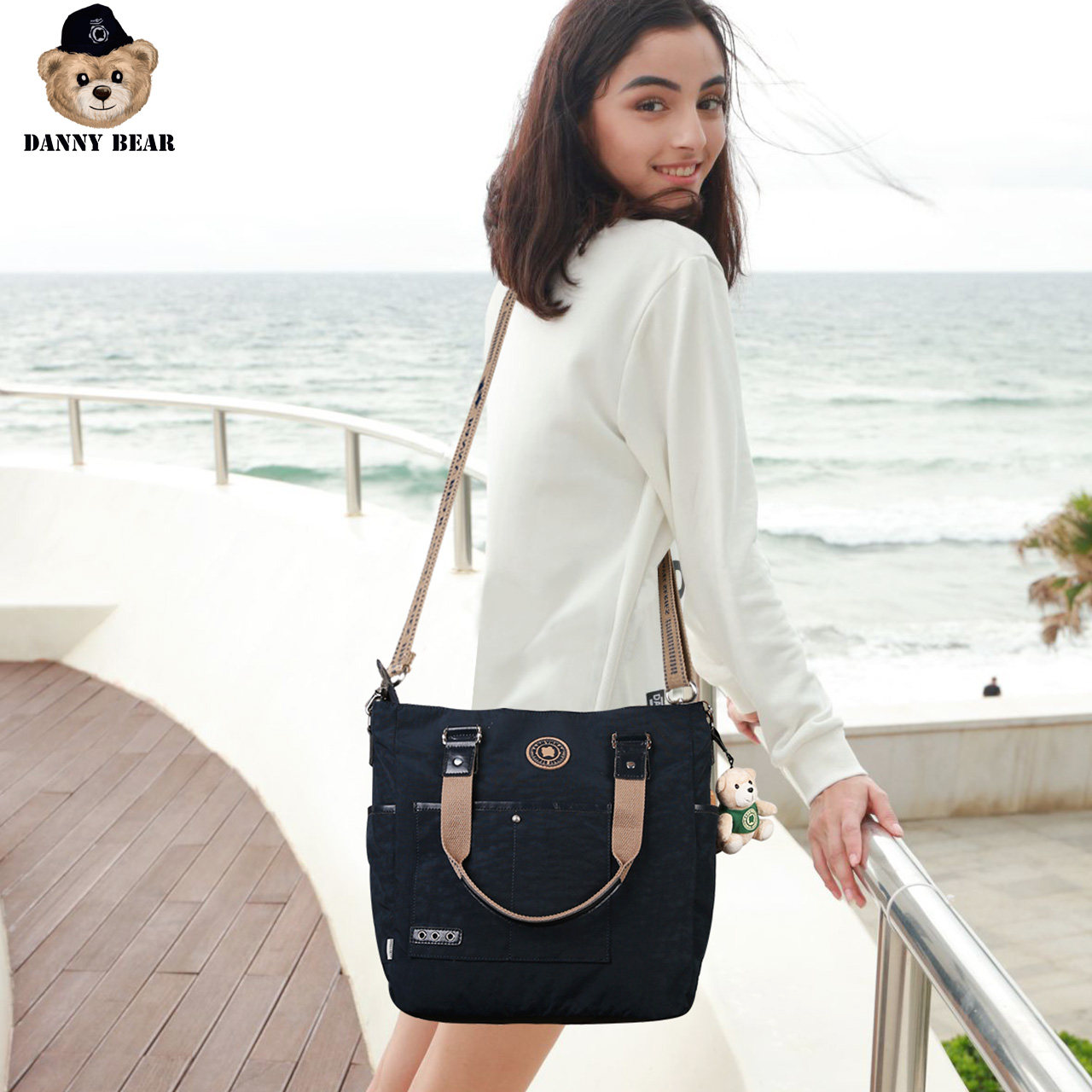 丹尼熊2020新款休闲大容量手提包 dannybear酷玛仕女士包袋