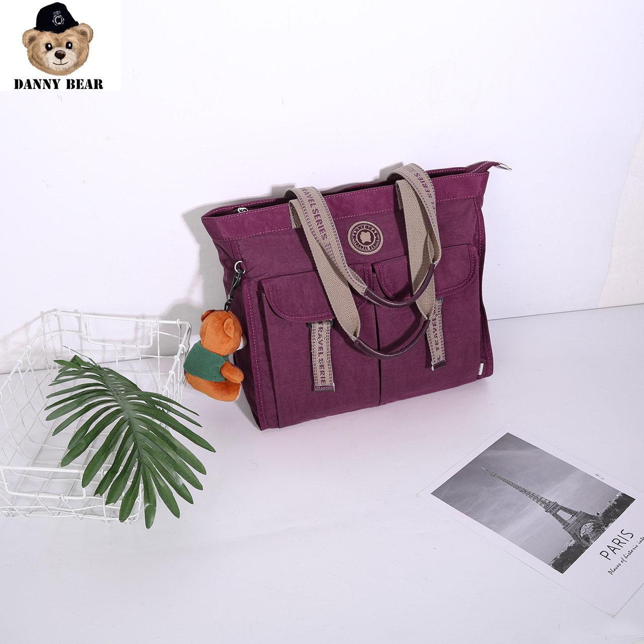 丹尼熊爱旅行单肩包女大容量2020袋 dannybear酷玛仕女士包袋