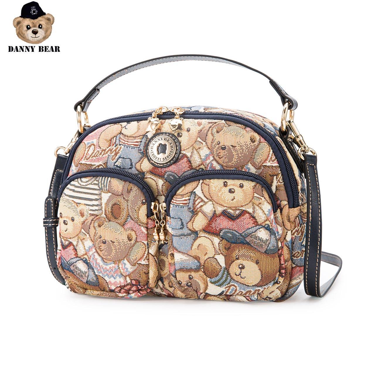 丹尼熊新款手提夏季2020俏皮斜挎包 dannybear酷玛仕女士包袋