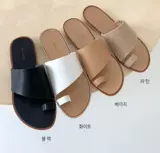 Модный товар, повседневные мюли, однотонные женские тапочки, европейский стиль, простой и элегантный дизайн