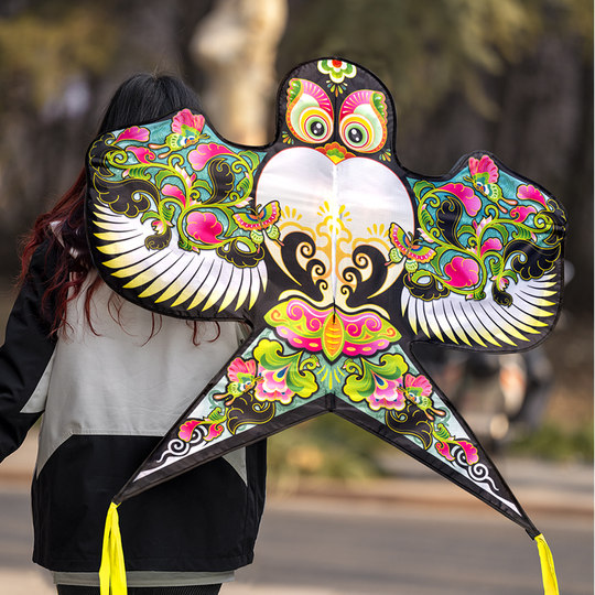 2026 Новый высококачественный воздушный змей Weifang с эмалью, песком, ласточкой, бризом, легко летать для детей, только для взрослых высокого класса