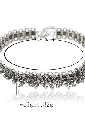 欧美复古合金配饰网红个性颈链