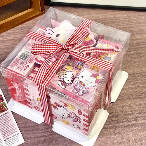 正版Hello Kitty零食礼盒生日礼物送女生闺蜜少女心可爱kt猫礼物 - 图3