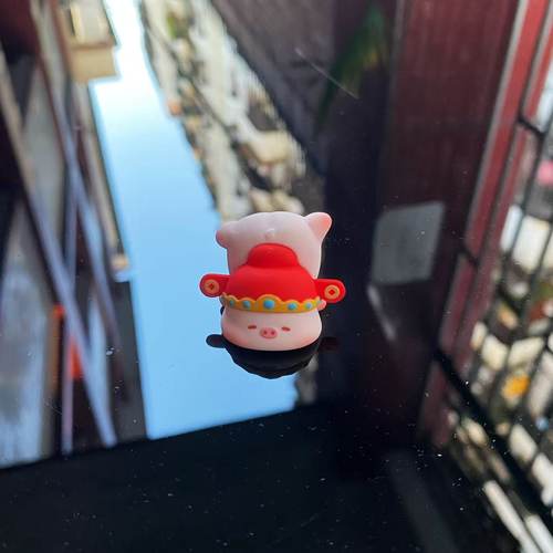 正版宝运猪猪你好运系列萌粒潮玩摆件手办礼物 - 图0