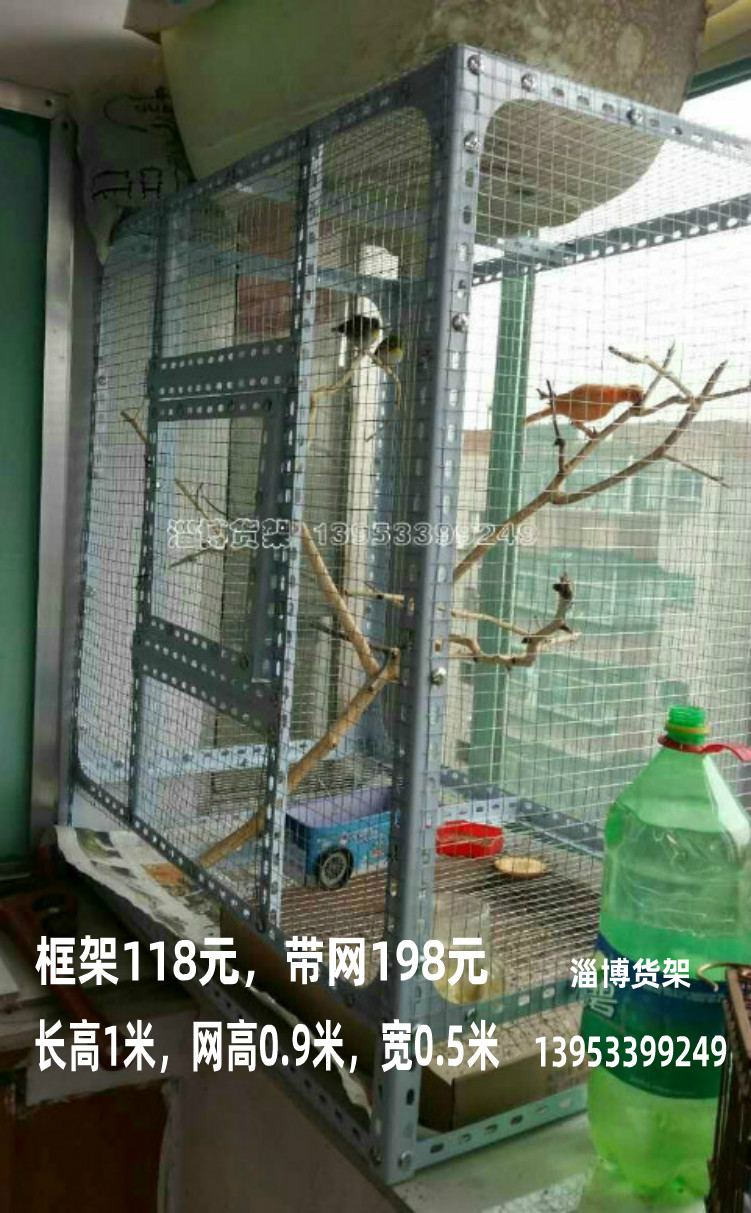 万能角钢角铁条加厚大型号鸟笼鸽舍鸽笼鸽子棚家用货架户外定制 - 图2