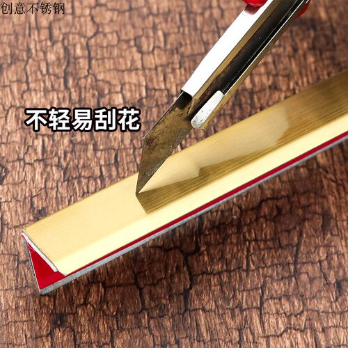 不锈钢护墙角包边阳角条保护条金属装饰线条 防撞条瓷砖钛金条L型 - 图2
