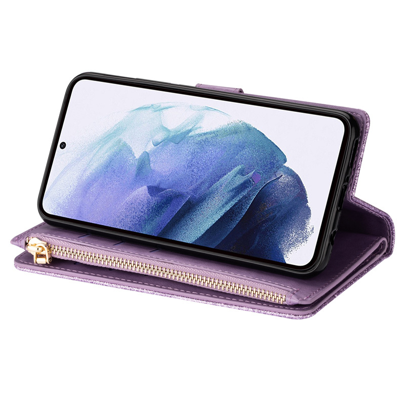 适用三星galaxy S21/S21+/Ultra Case flip cover wallet women套 - 图2