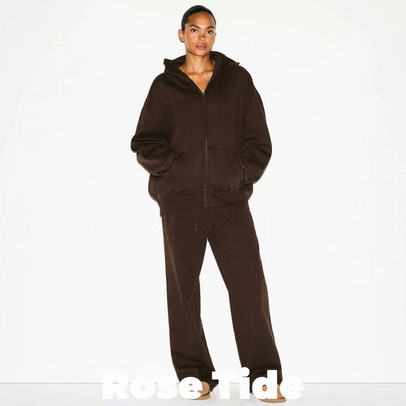 Rose tide买手店现货Skims卫衣boyfriend fleece抓绒连帽衫卫裤,淘宝优惠券,粉丝福利购,淘宝优惠卷