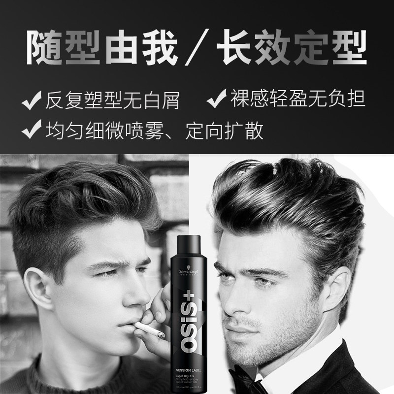 进口施华蔻发胶强力喷雾蓬松定型剂 鑫龙美发头发造型