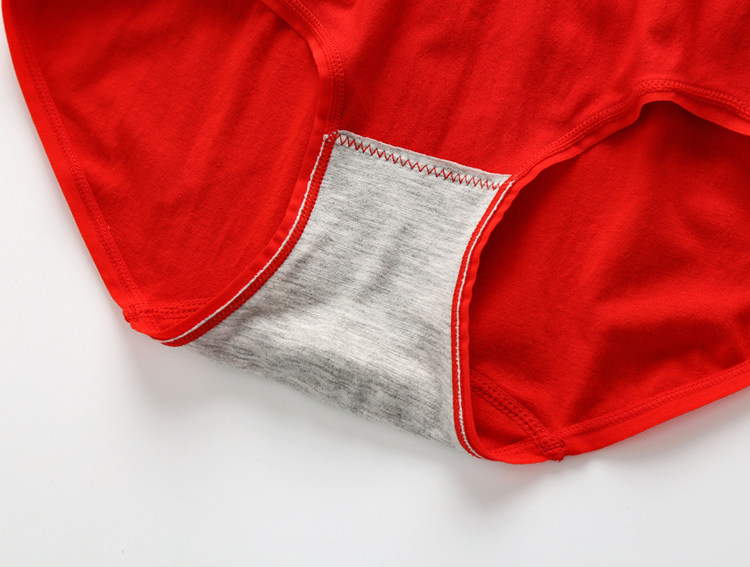 本命年大红色兔年大码无缝美体高腰纯棉收腹抗菌收肚子三角内裤女,淘宝优惠券,粉丝福利购,淘宝优惠卷