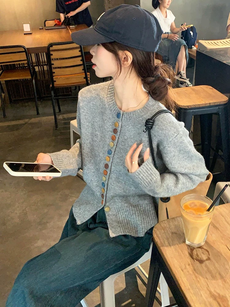 一号链接【B001—B050】秋冬新款针织长袖套头外套女款