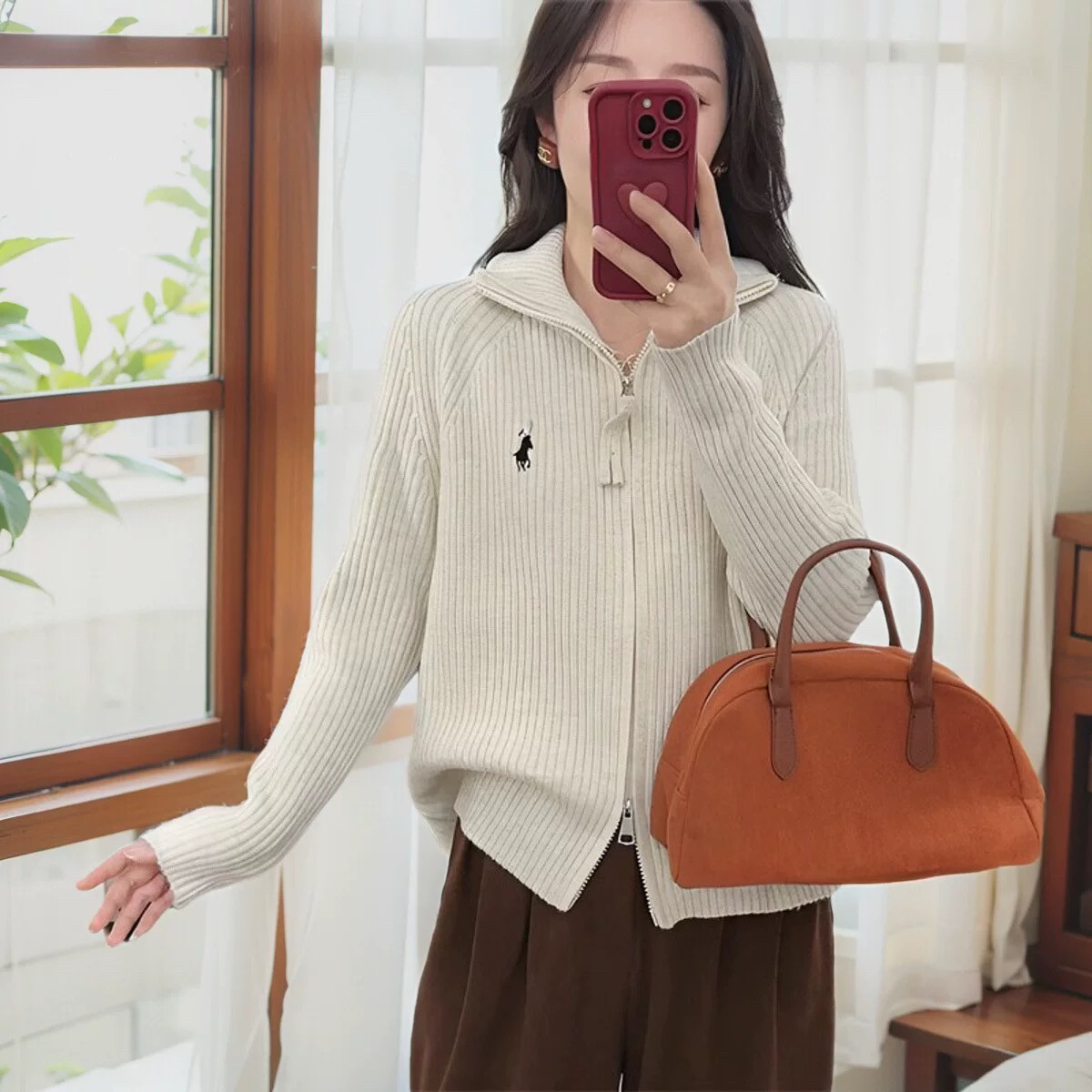 一号链接【B001—B050】秋冬新款针织长袖套头外套女款