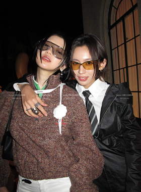 Jennie同款沙滩系列墨镜女一片式连体飞行员太阳眼镜防紫外线潮流