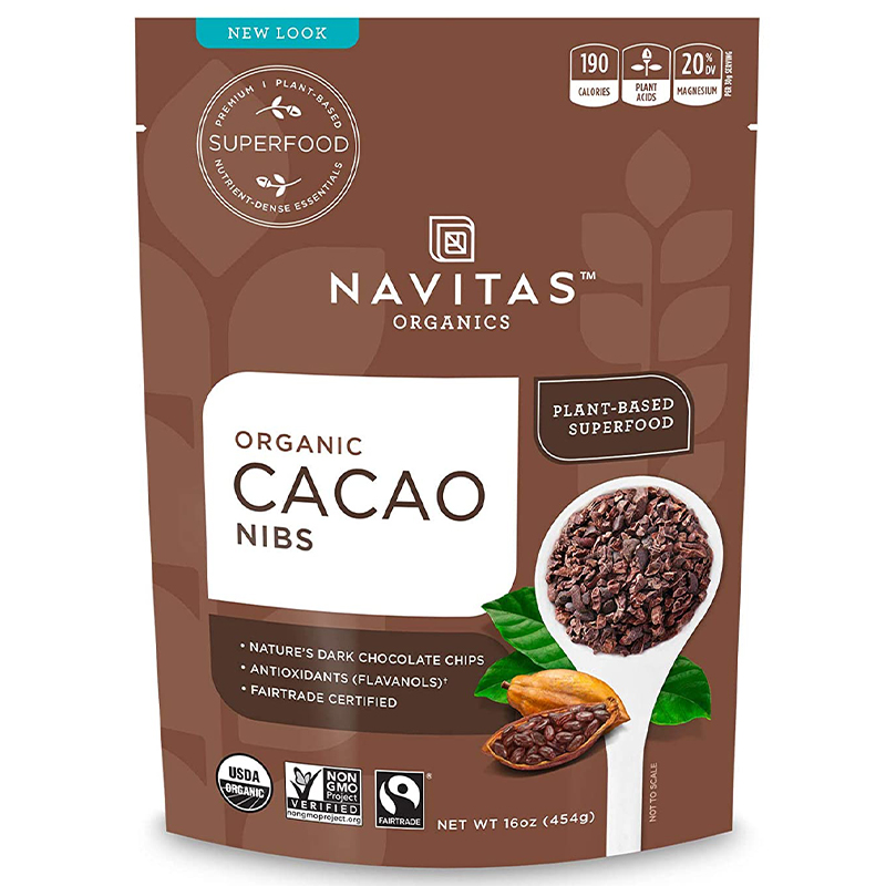 美国Navitas cacao生可可碎粒未碱化黑巧克力无添加糖生酮烘焙 - 图3