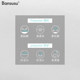 Bansusu. Couple school bag female travel bag Japanese style ins student large capacity backpack simple computer backpack