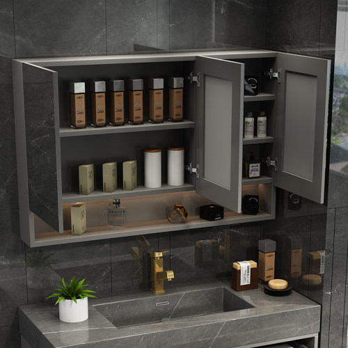 智能镜柜挂墙式浴室镜子防爆带置物架洗手间洗漱台收纳化妆镜单独