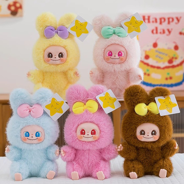 Cute Pony Vinyl Plush Toy Doll Pendant Doll Bag Pendant Keychain Doll Zodiac Horse Gift