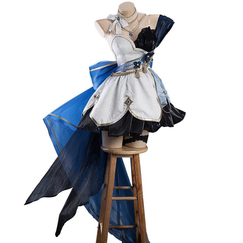 预售uwowo悠窝窝原神cosplay芙宁娜 夜的会晤 服装女 同人芙芙