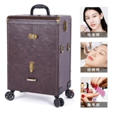 Вместительный и большой универсальный чемодан, большая система хранения для маникюра
