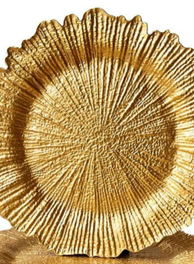 Luxury Plastic Charger Plates Restaurant Table Decor
