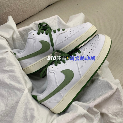 耐克Nike Court Vision 简版空军男女运动休闲板鞋FJ5480-100 - 图2