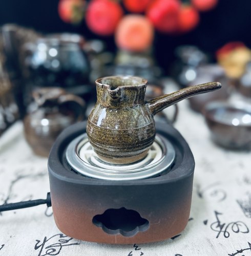 小型便携式家用电炉子甘肃罐罐茶煮茶快速熬茶加热炉子陶泥炉明火 - 图3