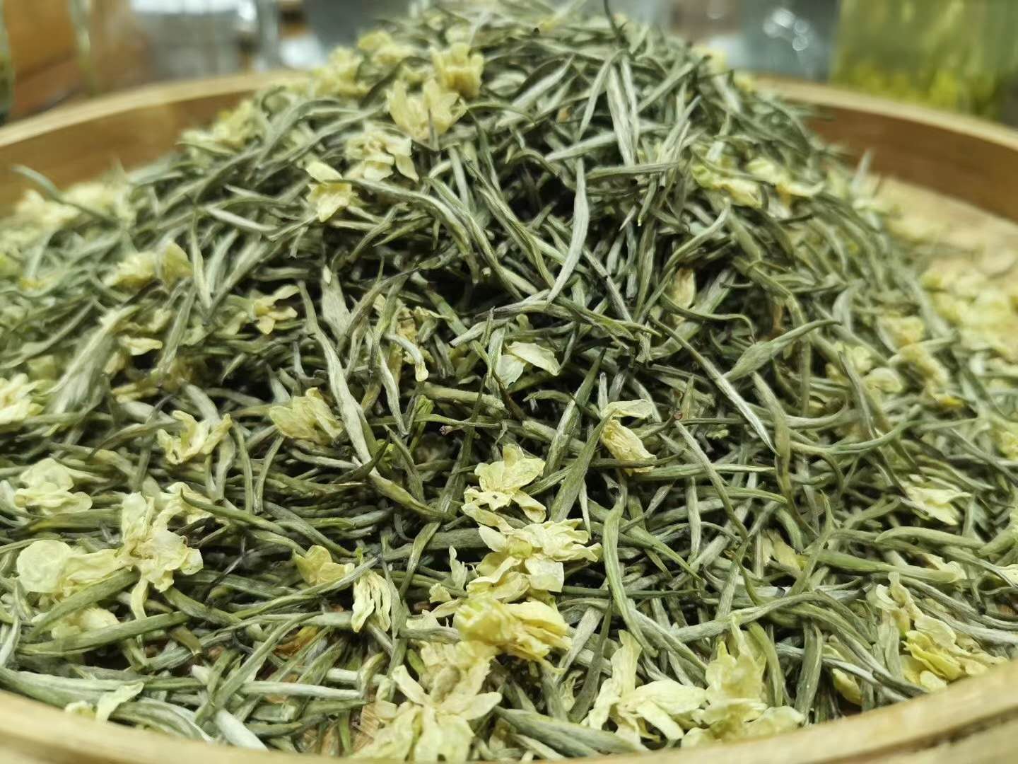 碧潭细芽兰雪飘雪茉莉花茶2024新茶四川特级浓香型茶叶250g - 图0