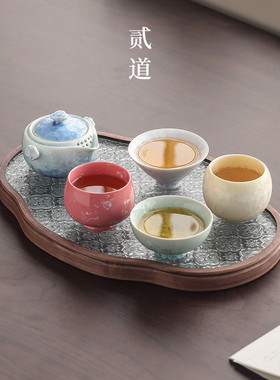 国潮故宫文创五行杯茶具礼品公司