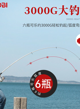 日本鱼竿利优比海竿套装抛竿海钓