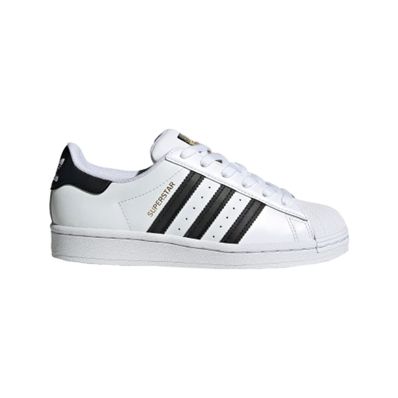 Adidas Clover Superstar золотая метка shell toe белые кроссовки для мужчин и женщин пары повседневные белые