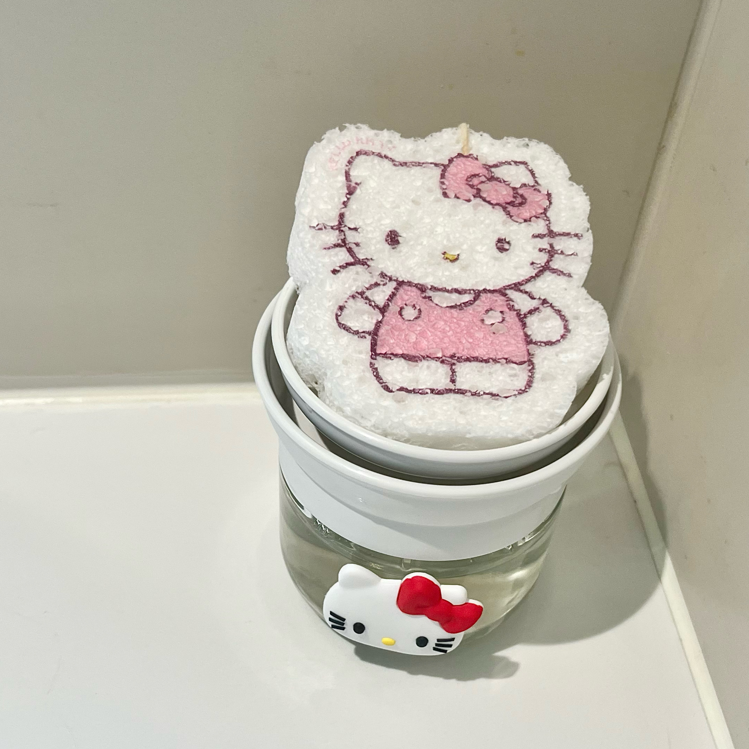 kitty可爱洗碗海绵木浆棉厨房用刷锅神器除油污加厚百洁布魔力擦,淘宝优惠券,粉丝福利购,淘宝优惠卷