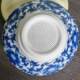 ສີຟ້າແລະສີຂາວ porcelain ຊາຮົ່ວ saucer ຊຸດ Kung Fu ຊາຊຸດການກັ່ນຕອງຊາ ceramic ການກັ່ນຕອງຂຸມຊາແຍກຕ່າງຫາກຊາ brewing ເຄື່ອງມື