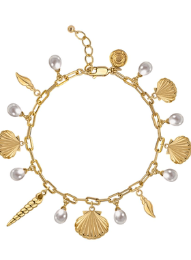 海盗船银饰手链女轻奢小众高级感