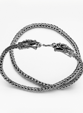 海盗船银饰项链女轻奢复古高级感