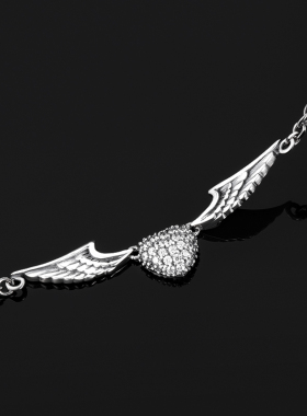 海盗船银饰项链女小众设计百搭款