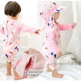 Детский купальник подходит для мужчин и женщин, модный пляжный лонгслив для плавания