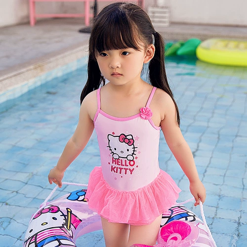 Мультяшный детский купальник для раннего возраста, европейский стиль, юбка-пачка